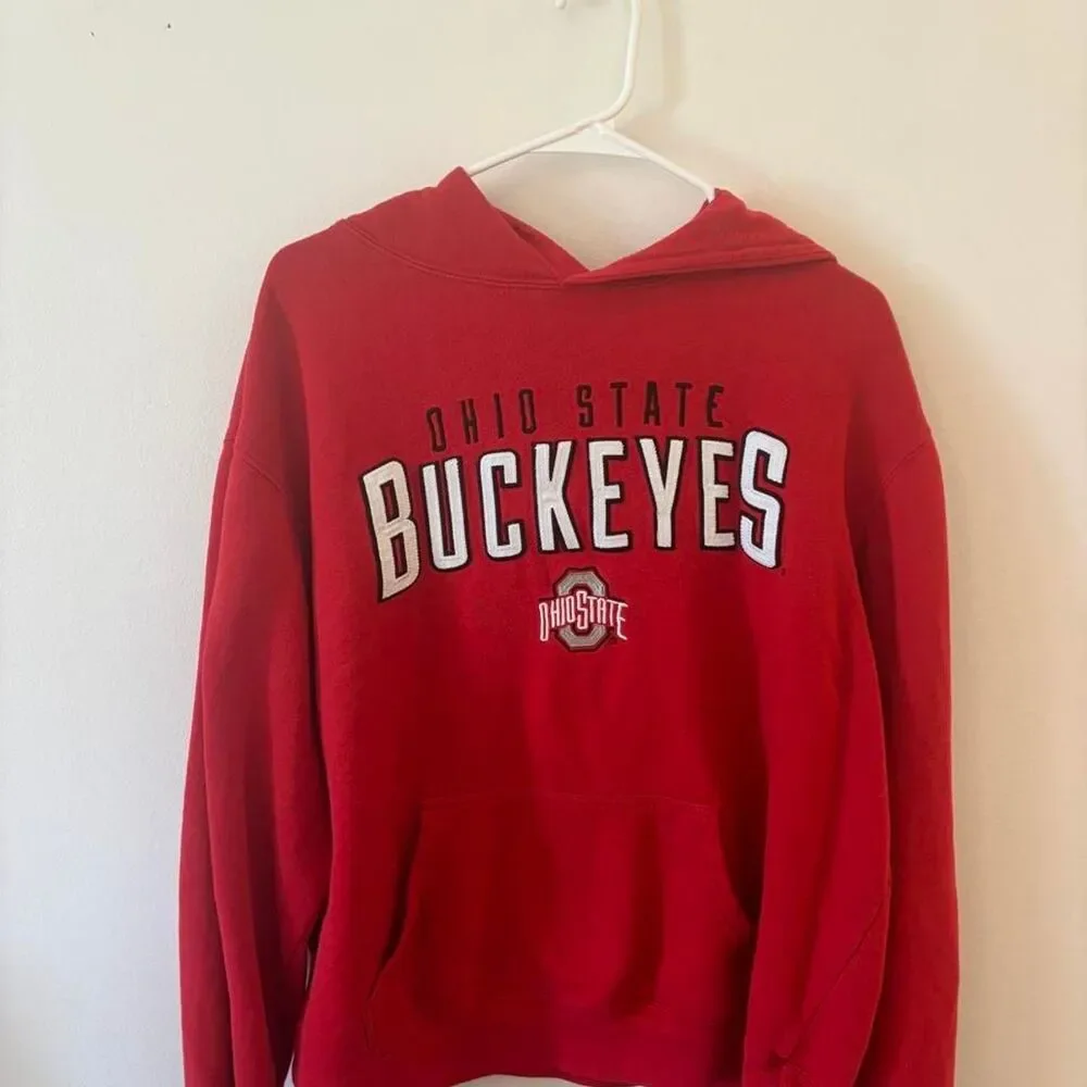 Ncaa Men's Red Hoodie